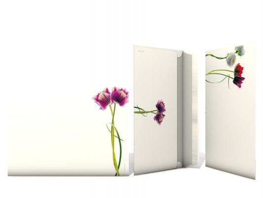 Motivpapier-Serie Flowers on White - Motiv C