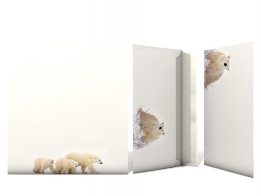 Motivpapier-Serie Eisbären