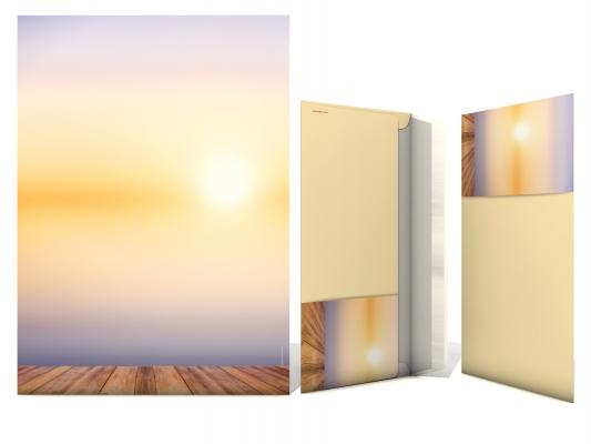 Motivpapier-Serie Sunset View
