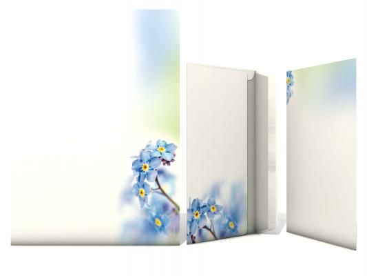 Stationery Forget-me-nots Flowers