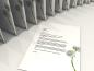 Preview: Stationery Flowers on White - Motiv B Writing paper