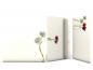 Preview: Stationery Flowers on White - Motiv B Writing paper