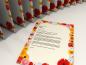 Preview: Motivpapier Farbige Gerbera Briefpapier mit Motiv