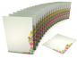 Preview: Motivpapier Flower Power Prilblumen Briefpapier mit Motiv