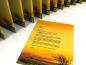 Preview: Motivpapier Weinberg am Abend Briefpapier mit Motiv