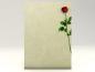 Preview: Stationery Red Rose Writing paper