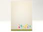 Preview: Stationery Colourful Easter Meadow Writing paper