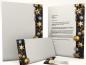 Preview: Christmas Stationery Geschenke Blau Writing paper