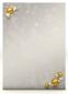 Preview: Christmas Stationery Christmas Baubles Silver and Gold Writing paper