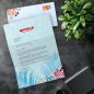 Preview: Sommer-Feeling Briefpapier mit adressiertem und frankiertem DIN LANG Umschlag