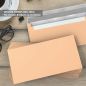 Preview: Briefpapier Sommerhimmel mit adressiertem und frankiertem DIN Lang Umschlag