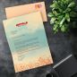 Preview: Briefpapier Sommerhimmel geeignet für Inkjetdrucker, Laserdrucker und Kopierer