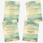 Preview: Briefpapier Ocean View DIN A4 maritimes Motivpapier mit Meerblick