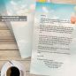 Preview: Stilvolles Motivbriefpapier Luftballons - mit passenden Kuverts für private und geschäftliche Post