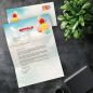 Preview: Hochwertiges Briefpapier mit Motiv Luftballons - mit passenden Kuverts in Premium-Qualität