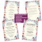 Preview: Blütenreigen letter paper suitable for inkjet printers laser printers and copiers