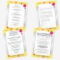 Preview: Tropical flowers letter paper with exotic floral design