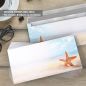 Preview: Passender DIN Lang Umschlag im Design des Briefpapiers Seestern