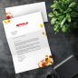 Preview: Matching DL envelope for the Autumn Leaves design