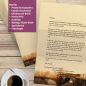 Preview: Motivpapier Poetische Brücke DIN A4 – Briefpapier mit Kuverts