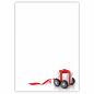 Preview: Gift on Wheels A4 decorative writing paper