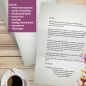 Preview: Motivpapier Colours DIN A4 – Briefpapier mit Kuverts mit/ohne Fenster