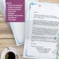 Preview: Motivpapier Frühlingsgefühle DIN A4 – Briefpapier mit Kuverts