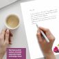 Preview: Briefpapier-Serie Freesien mit Papier, Kuverts und Etiketten