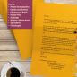 Preview: Motivpapier Herbstliches Farbenspiel DIN A4 – Briefpapier mit Kuverts
