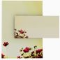 Preview: Motivpapier Sunny Flowers DIN A4 – Briefpapier mit Kuverts mit/ohne Fenster