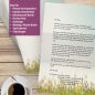 Preview: Motivpapier Herbstgräser DIN A4 – Briefpapier mit Kuverts mit/ohne Fenster