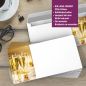 Preview: Motivpapier Geburtstagsgrüße DIN A4 – Briefpapier mit Kuverts