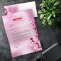 Preview: Matching DL envelope for the Cherry Blossoms design