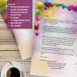 Preview: Motivpapier Lets Party DIN A4 – Briefpapier mit Kuverts