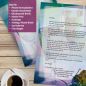 Preview: Champagne Glasses A4 Writing Paper – Stationery with window/non-window envelopes