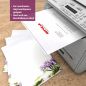 Preview: Motivpapier Krokusse DIN A4 – Briefpapier mit Kuverts