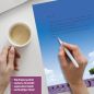 Preview: Briefpapier-Serie Lavendel mit Papier, Kuverts und Etiketten