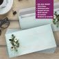 Preview: Motivpapier Zarte Margeriten DIN A4 – Briefpapier mit Kuverts