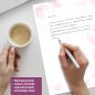 Preview: Briefpapier-Serie Pastel Leaves mit Papier, Kuverts und Etiketten