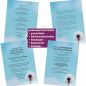 Preview: Motivpapier Pusteblume DIN A4 – Briefpapier mit Kuverts