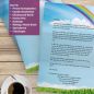 Preview: Motivpapier Regenbogen DIN A4 – Briefpapier mit Kuverts