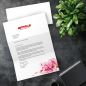 Preview: Passender DIN-LANG-Briefumschlag zum Motiv Zauberhafte Rosenblüten