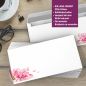 Preview: Motivpapier Zauberhafte Rosenblüten DIN A4 – Briefpapier mit Kuverts mit/ohne Fenster