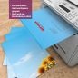 Preview: Motivpapier Sonnenblumen DIN A4 – Briefpapier mit Kuverts