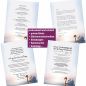Preview: Motivpapier Schwan DIN A4 – Briefpapier mit Kuverts