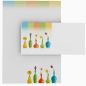 Preview: Colourful Flower Vases A4 Writing Paper – Stationery with window/non-window envelopes