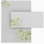 Preview: Motivpapier Frischer Frühling DIN A4 – Briefpapier mit Kuverts mit/ohne Fenster