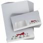 Preview: Christmas stationery set Pure SIlver with envelopes