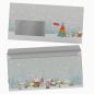 Preview: Christmas stationery Colourful Christmas Tree with window envelopes