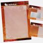 Preview: Festliches Weihnachtsbriefpapier mit Motiv Santa Claus in DIN A4